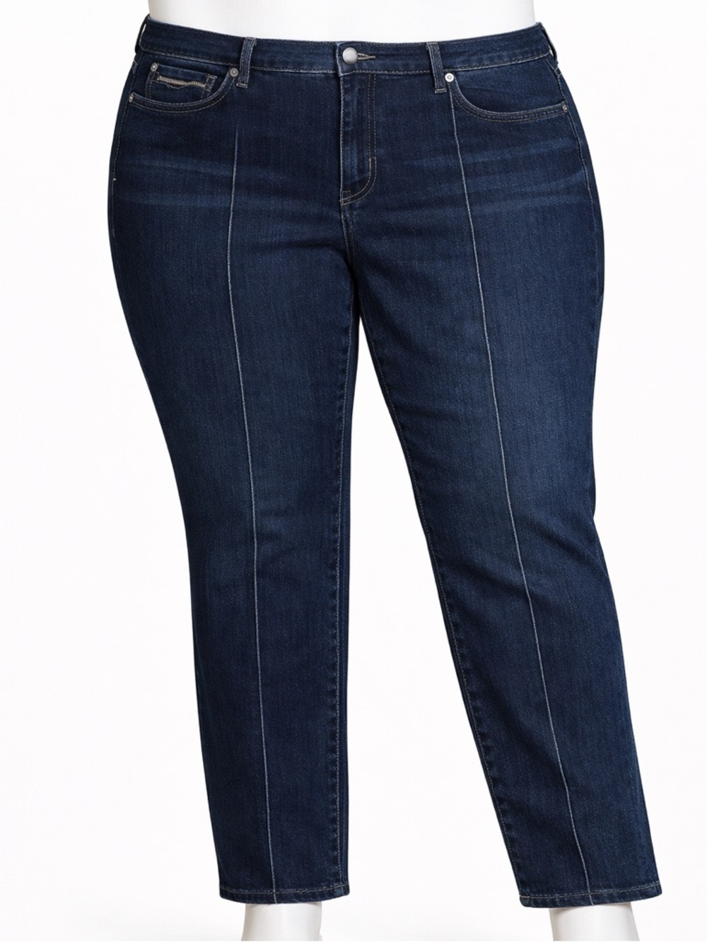 Style and Co  slim leg Dark Blue Jeans size 16 W